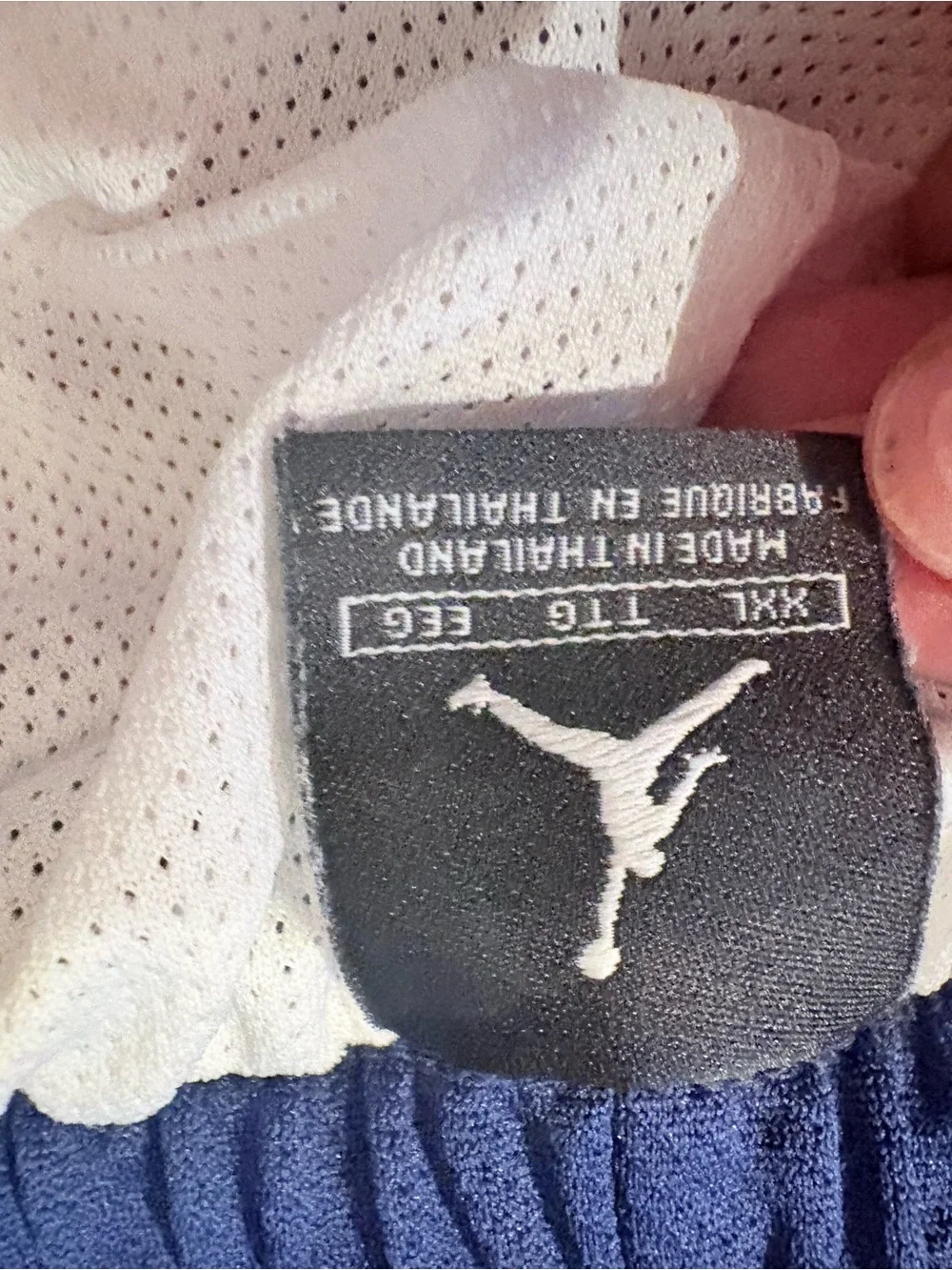 Men's athletic jacket sleeve with Jordan logo